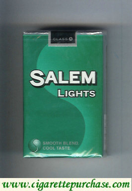 Salem Lights With S cigarettes soft box